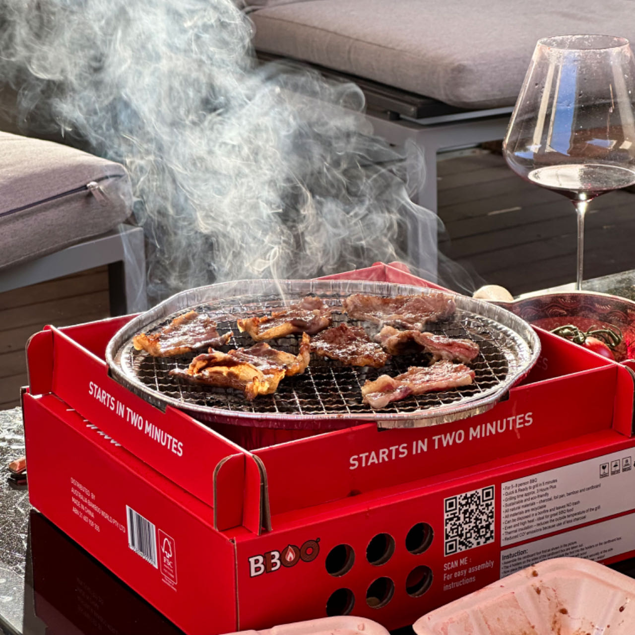 Portable Charcoal BBQ