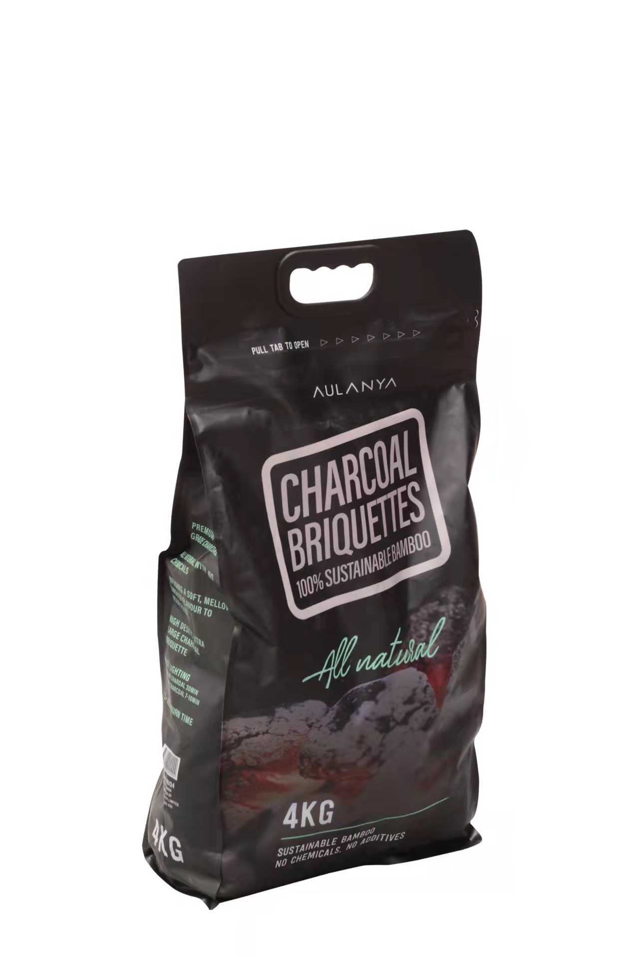 BBQ Bamboo Charcoal Briquettes 4KG Bag